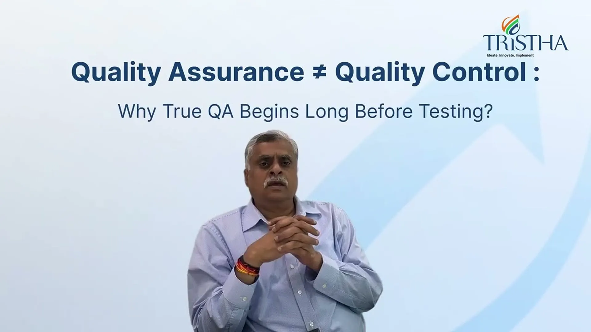 Quality Assurance ≠ Quality Control_ Why True QA Begins Long Before Testing_